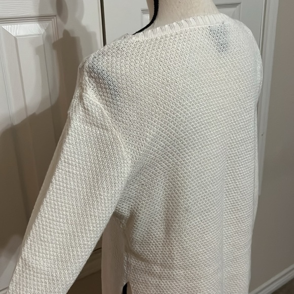 Rue21 ivory textured lightweight sweater Size M - Picture 10 of 17